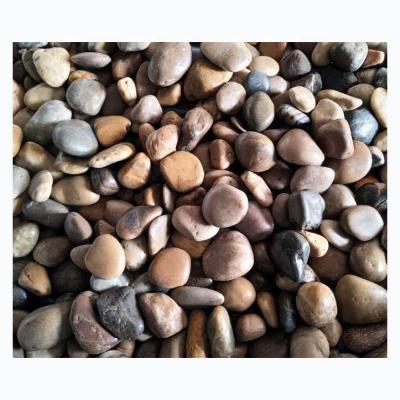 China Eco - Friendly Colorful River Stone Polished Pebble Stone For Decoration for sale