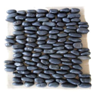 China Modern River Rock Pebble Mosaic Tile Pebble Stone Mosaic Pool Tile Pebble for sale