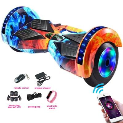 China Free Shipping Unisex Adult Big Wheel Balance 8.5 Hoverboard With Music Speaker For Girls for sale