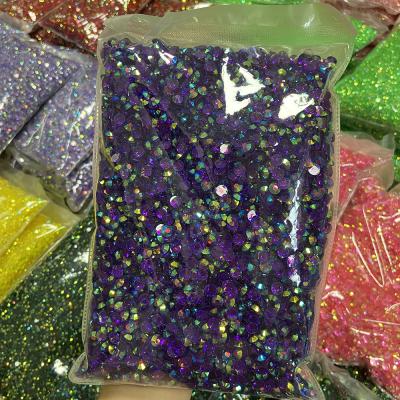 China Transparrnt Craft Jelly Ab Resin Crystal Rhinestones Flatback Non Hotfix Jelly Rhinestone Resin For Bling Wholesale Flatback XULIN for sale