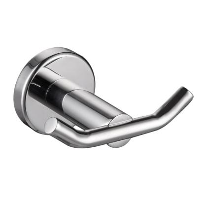 China 2021 Wholesale KOREAN factory china stainless steel bathroom accessories 304 set shower room robe hook clothes hook for sale