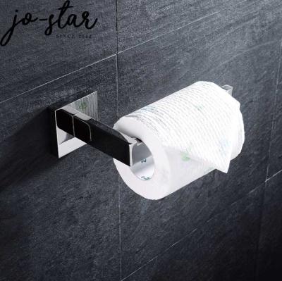 China Wenzhou Factory Morden Design 304 Stainless Steel Modern Wholesale Bathroom Accessories Wall Mounted Paper Holder No Cover For Hotel for sale