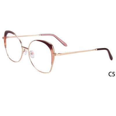 China Full-Rim Fashion Multiple Color Full Rim Designer 2021 Slightly Customize Glass Frame for sale