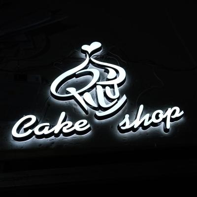 China New retail store acrylic signs led letters plastic pylon signs for outdoor led sign for sale