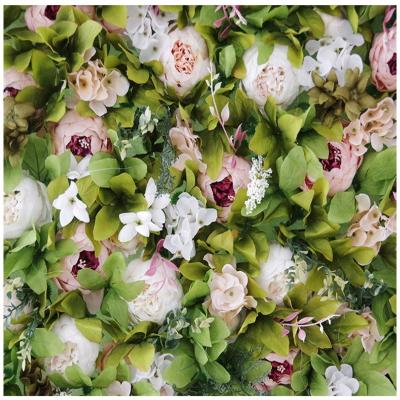 China Fashional Factory Hot Sales Handmade Artificial Flower Wall Backdrop Wholesale for sale