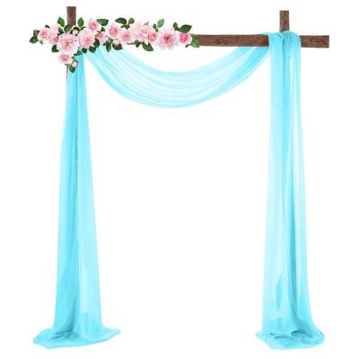 China Romantic And Beautiful Wedding Backdrop Fabric Drape For Wedding Decoration for sale