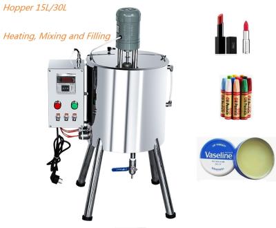 China Automachine manual automatic ointment tube heating stirring lip liquid filling machine operation manual for sale