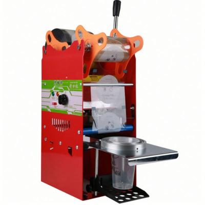 China Wide Food Use Boba Bubble Tea Cup Sealing Machine for sale