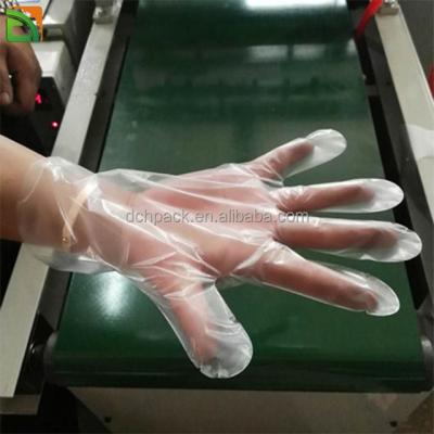 China Hotels PE Plastic Automatic Disposable Glove Bag Making Machine for sale