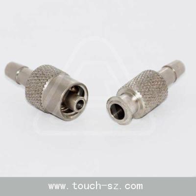 China Medical Device Metal Luer Lock Female Connector for sale