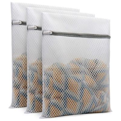 China Durable Durable Honeycomb Mesh Laundry Bags for sale