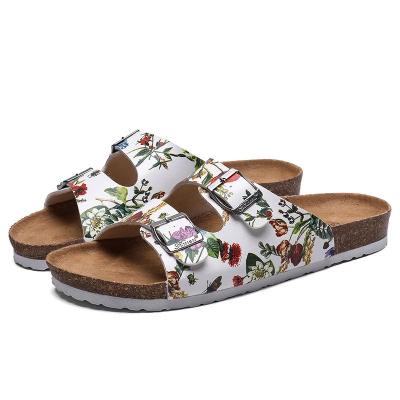 China Fashion Trend Customized High Quality Colorful Printed Slipper Women Close Up Slippers Beach Slides 2020 Fashion Ladies Slipper And Sandals for sale