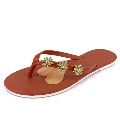 China OEM/ODM Cheap Price Custom Women's CUSHIONING Flip Flops Servo Printed Unique Logo Flat Slippers Female Sandals For Beach Slipper for sale