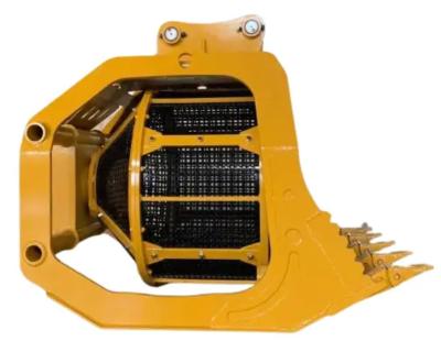 China Hitachi 210 ZX210H ZX210-3 Rotating Screening Bucket For Excavator Screen Riddle Shaker for sale