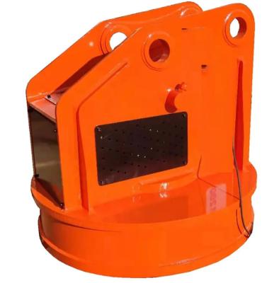 China Custom Hydraulic Excavator Magnet ,  Round Scrap Lifting Magnet For Crane Forklift for sale