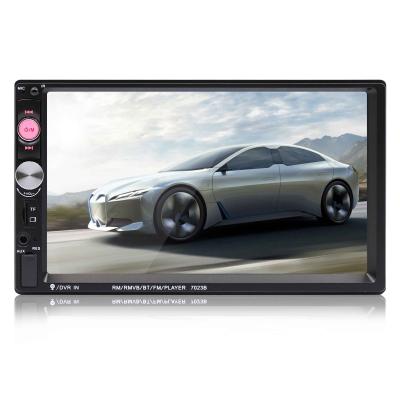 China Usb charging 2022 hot din car mp5 player 2 din dual car mp5 player 2 din car stereo auto head unit sale7 inch HD BT mirror link touch screen player for sale