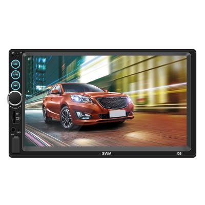 China Car audio stereo mp5 player 7 inch double din mirror link car stereo mp5 player with AUX stereo player. BT car radio music video for sale