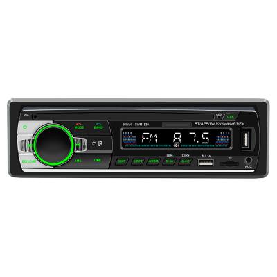 China Updated Version High Power 7 Stereo Colors Button Changing Car Radio 1 Din Car MP3 Player Head Unit Audio Stereo Car for sale