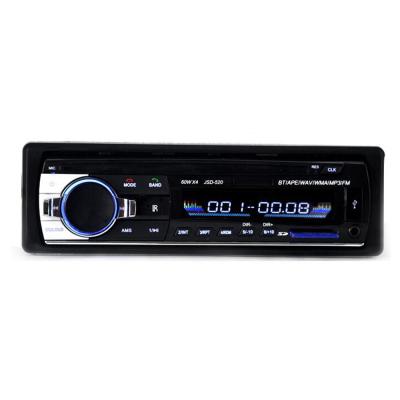 China 12v/24v Digital Media Car Stereo Receiver with BT/FM/AUX 1 Car Radio Din Head Unit Auto Audio Stereo Mp3 Player for sale