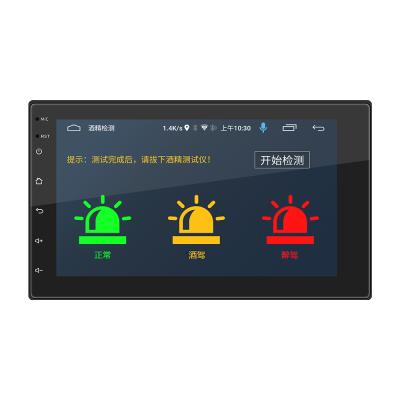 China New 7 Inch Dual Touch Screen Audio Din Car Radio GPS Automotive GPS Navigation With BT Mirror Link Steering Wheel GPS Navigator Android 10 for sale