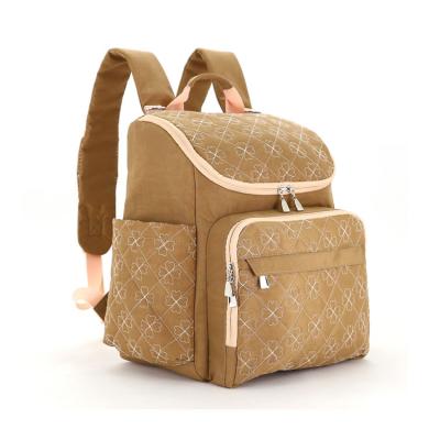 China ODM Mommy Diaper Bags Baby Diapers Bag Mother Luiertas Care Baby For Mothers Backpack With Changing Diaper Pad for sale