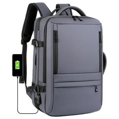 China 2021 Eco Outdoor Fashionable Teenager School Backpack With Usb Charger Large Business Laptop Backpack Bag for sale