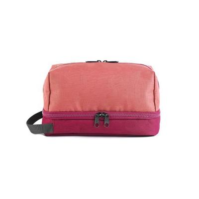 China New Design Fashion Waterproof Color Matching Travel Cosmetic Bag for sale