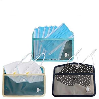 China Reusable PC Laptop Bag 4pieces Cloth Facemask Storage Bag 9.1