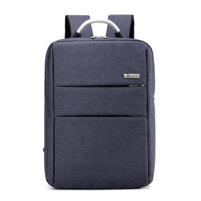 China With USB Backpack Logo School Bag Travel Bag Custom Made Men's Business Breathable And Wear-resistant 15.6 Inch Laptop Bag for sale