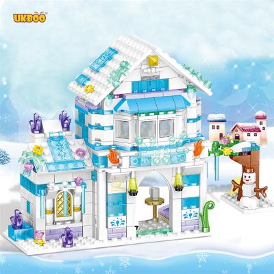 China Happy Princess Indoor Prince Figurines Palace Playhouse Windsor Castle Model Building Blocks Building Toy Free Shipping UKBOO 351 PCs Set for sale