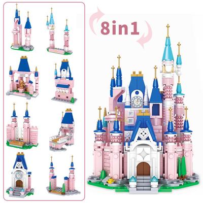 China Building Toy Free Shipping UKBOO 596PCS Dream Castle Romantic Set Building Block for sale