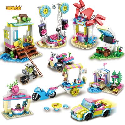 China Building Block Van Party Friends Heartlake Toys Fun Summer Beach Building Toy Free Shipping UKBOO 819PCS New for sale