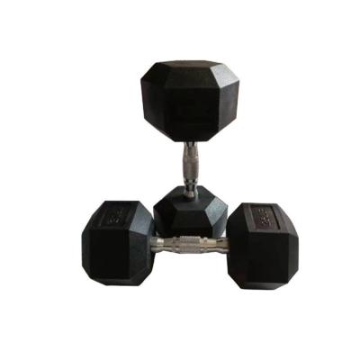 China 10Kg Pounds Hexagon Free Weight Hex Dumbbell Free Weight Workout Equipment Gym Weightlifting Hex Dumbbell Sets In Pounds for sale