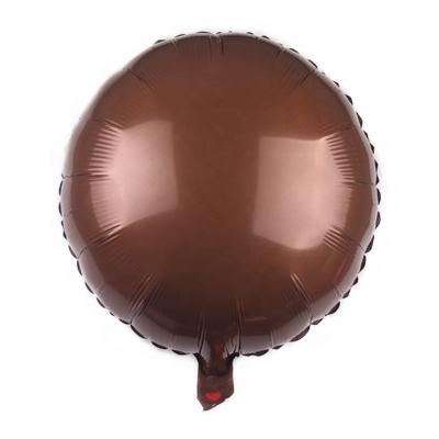 China Hot Sale Reused 18 Inch Solid Color Round Shape Helium Birthday Party Decoration Balloon for sale