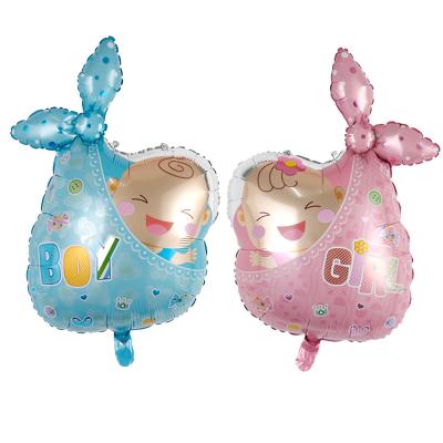 China Baby shower helium foil balloon boy and girl birthday party helium balloon decoration for decoration for sale