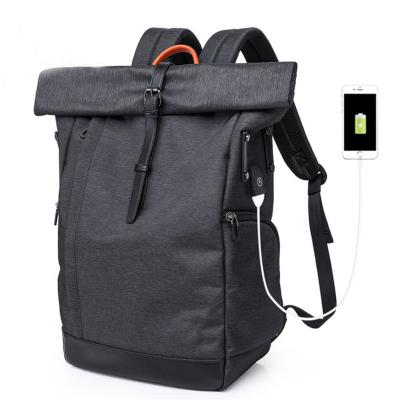 China With High Quality Waterproof USB Fashion Design School Backpack Bag USB Laptop Backpack for sale