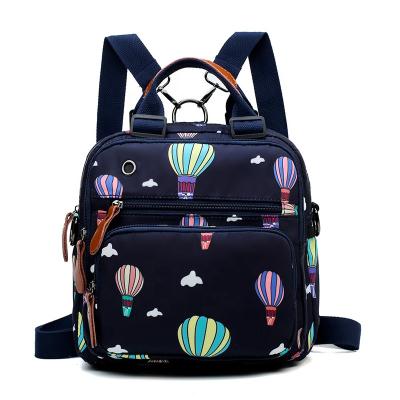 China Amazon Selling Multifunctional Navy Diaper Bag Mom Bag Eco-friendly Custom Hot Diaper for sale