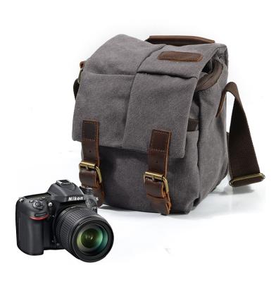 China Canvas Camera Bags New Arrival Large Shoulder Laptop Bags Waterproof Waxed Canvas Camera Bags for sale