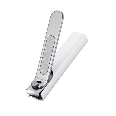 China Xiaomi Mijia Stainless Steel Finger Nail Clippers With Professional Pedicure Trimmer Cover Anti Splatter Clippers Folder Toenail Care for sale