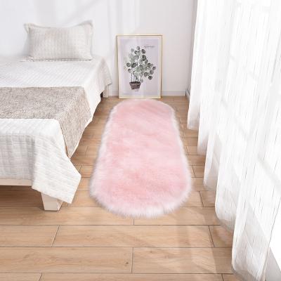 China Best Price Fashion Faux Fur Living Room Home Decorative European Anti-skid Fluffy Shaggy Blankets Household for sale