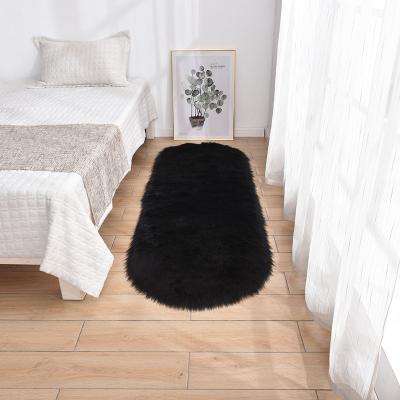 China New Style Modern Luxury Fluffy Shaggy Fur Rug 3d Rugs Living Room Modern Non-Slip Anti-Slip Faux Fur Rugs for sale