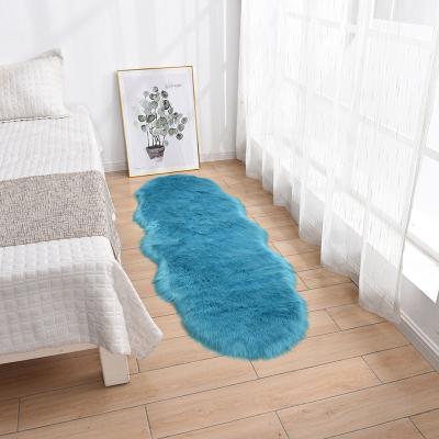 China Factory Direct Large Fashion Faux Fur Fluffy Fluffy Shaggy Home Decorative Blankets 8 x 10 for sale