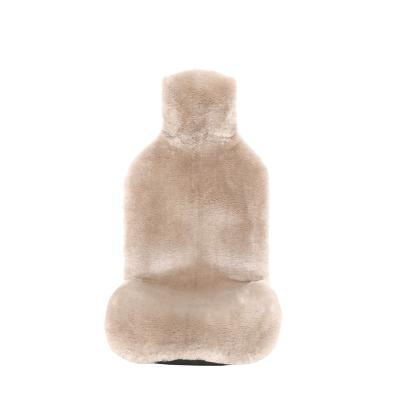 China Eco - Friendly Universal Long Fur Lamb Car Seat Covers for sale