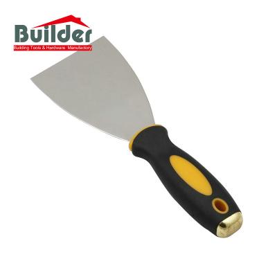 China Stainless Steel Drywall Tool Paint Scraper Mirror Polished Putty Knife for sale