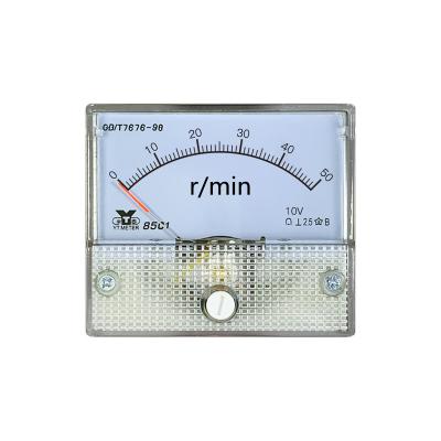 China Support RPM Speed ​​Measuring Instrument Input 50R/min 10V 85C1 Tachometer Custom Size 56*64mm 85C1 for sale