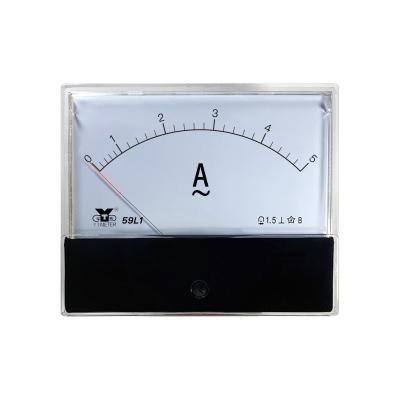 China 10a 20a 30a 50/5A 400/5A Indicator AC Ammeter 100 * 120mm AC 59L1 Ammeter 59L1 for sale