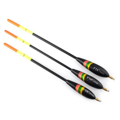 China Outdoor Fishing Activity 3pcs Fishing Floats Set Beacon Bobber Stick Floats Oval Mix Size Color Barguzinsky Fir Float Tackle Beacon For Fishing Accessories for sale