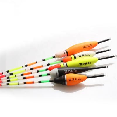 China Durable Function Fishing Floats Set Beacon Bobber Stick Floats Mix Size Color Oval Fishing Float Tackle Tag For Fishing Accessories for sale