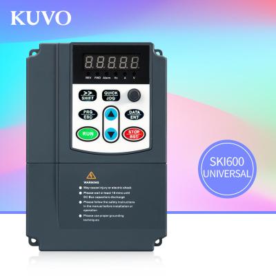 China 3 Phase AC Asynchronous Motor 230V Single Phase 0.75kw 1HP VFD Variable Frequency Drive Inverter For Motor Speed ​​Control for sale