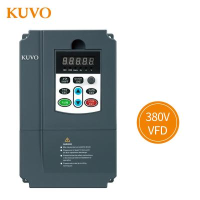 China 3 Phase AC Motor 380V Asynchronous Three Phase Input 2.2kw 3HP VFD Variable Frequency Drive Inverter 380V Output for sale